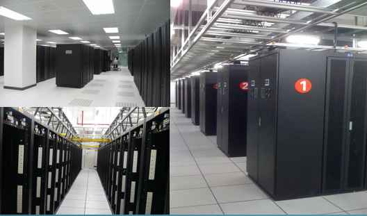 北京联通长途电话局机房环境