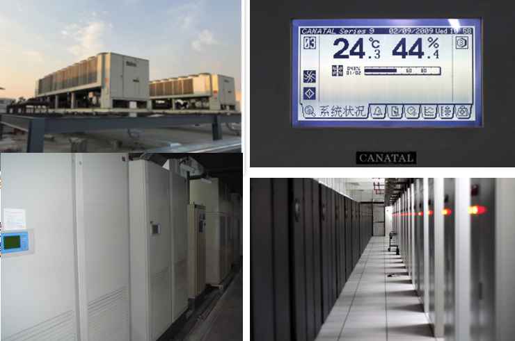 北京联通长途电话局机房制冷